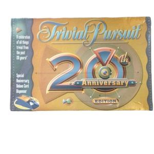 Trivial Pursuit 20th Anniversary Edition NIB (Still in Shrinkwrap) Note